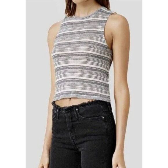 AllSaints Eli Stripe Tank - Picture 1 of 7